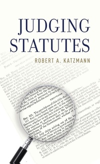 Enlarge image Cover: Judging Statutes - Oxford University Press Inc