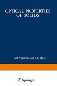 Enlarge image Cover: Optical Properties of Solids - Kluwer Academic/Plenum Publishers