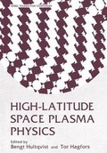 Cover: High-Latitude Space Plasma Physics - Kluwer Academic/Plenum Publishers