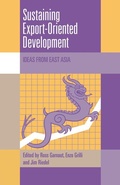 Cover: Sustaining Export-Oriented Development - Cambridge University Press