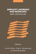 Cover: Simplicity, Inference and Modelling - Cambridge University Press