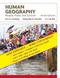 Cover: Human Geography, Binder Ready Version - Wiley