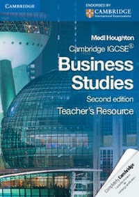Abbildung von: Cambridge IGCSE Business Studies Teacher's Resource CD-ROM - Cambridge University Press