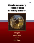 Cover: Contemporary Financial Management - South-Western