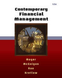 Enlarge image Cover: Contemporary Financial Management - South-Western
