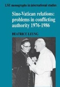 Cover: Sino-Vatican Relations - Cambridge University Press