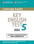 Cover: Cambridge Key English Test 5 Student's Book without answers - Cambridge University Press