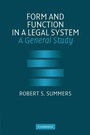 Cover: Form and Function in a Legal System - Cambridge University Press