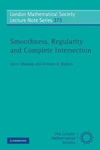 Abbildung von: Smoothness, Regularity and Complete Intersection - Cambridge University Press