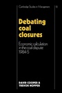 Cover: Debating Coal Closures - Cambridge University Press