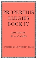 Cover: Propertius: Elegies Book 4 - Cambridge University Press