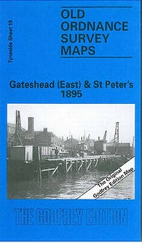 Abbildung von: Gateshead (East) and St Peter's 1895 - Alan Godfrey Maps