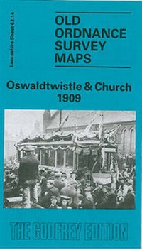 Abbildung von: Oswaldtwistle and Church 1909 - Alan Godfrey Maps