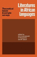 Cover: Literatures in African Languages - Cambridge University Press