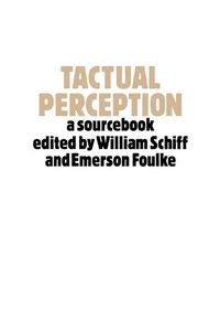 Enlarge image Cover: Tactual Perception - Cambridge University Press