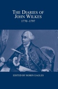 Cover: The Diaries of John Wilkes, 1770-1797 - London Record Society