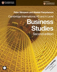 Abbildung von: Cambridge International AS and A Level Business Studies Coursebook with CD-ROM - Cambridge University Press