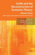 Bild: Sraffa and the Reconstruction of Economic Theory: Volume Three - Palgrave Macmillan