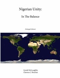 Cover: Nigerian Unity: In The Balance (Enlarged Edition) - Lulu.com