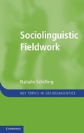 Cover: Sociolinguistic Fieldwork - Cambridge University Press