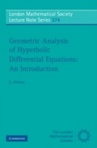 Abbildung von: Geometric Analysis of Hyperbolic Differential Equations: An Introduction - Cambridge University Press