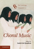 Cover: The Cambridge Companion to Choral Music - Cambridge University Press