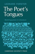 Cover: The Poets Tongues: Multilingualism in Literature - Cambridge University Press