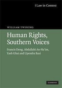 Enlarge image Cover: Human Rights, Southern Voices - Cambridge University Press