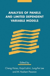 Enlarge image Cover: Analysis of Panels and Limited Dependent Variable Models - Cambridge University Press