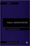 Cover: Public Administration - SAGE Publications Ltd