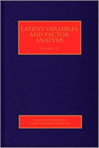 Enlarge image Cover: Latent Variables and Factor Analysis - SAGE Publications Ltd
