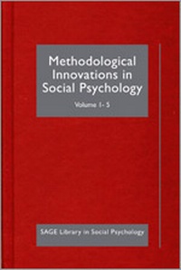 Enlarge image Cover: Methodological Innovations in Social Psychology - SAGE Publications Ltd