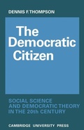 Cover: The Democratic Citizen - Cambridge University Press