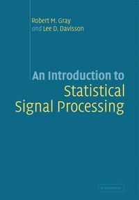 Enlarge image Cover: An Introduction to Statistical Signal Processing - Cambridge University Press