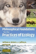 Cover: Philosophical Foundations for the Practices of Ecology - Cambridge University Press