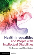 Cover: Health Inequalities and People with Intellectual Disabilities - Cambridge University Press
