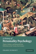 Cover: A History of Personality Psychology - Cambridge University Press