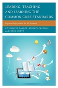 Cover: Leading, Teaching, and Learning the Common Core Standards - Rowman & Littlefield Publishers