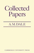 Cover: Collected Papers - Cambridge University Press
