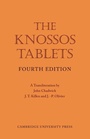 Cover: The Knossos Tablets - Cambridge University Press