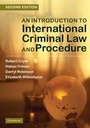 Cover: An Introduction to International Criminal Law and Procedure - Cambridge University Press