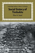 Cover: Social History of Timbuktu - Cambridge University Press