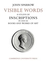 Cover: Visible Words - Cambridge University Press