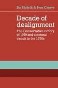 Cover: Decade of Dealignment - Cambridge University Press