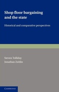 Cover: Shop Floor Bargaining and the State - Cambridge University Press