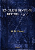 Cover: English Binding Before 1500 - Cambridge University Press