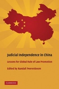 Cover: Judicial Independence in China - Cambridge University Press