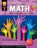Cover: Common Core Math Grade 8 - Incentive Publications