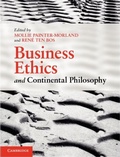 Cover: Business Ethics and Continental Philosophy - Cambridge University Press