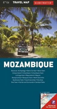 Abbildung von: Mozambique Travel Map - Globetrotter Travel Guides